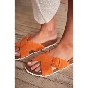 Birkenstock Orange Sandals